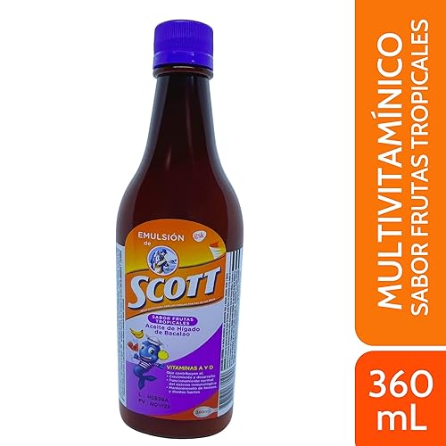 Miniatura 2 de Emulsion de Scott Frutas Tropicales (fruta tropical) (12.2 fl oz)