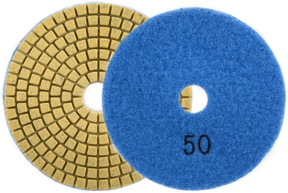 sourcingmap Diamond Polishing Sanding Grinding Pads Discs 4 Inch Grit