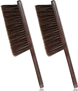 Amazon.com: 2 Pieces Hand Broom Woooden Dust Brush Bench Brush with ...