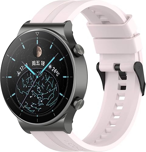 Miniatura 12 de FitTurn Band Compatible with Huawei Watch 5 4 Pro/GT 6 5 4 3 2 Pro/GT 2e/GT 6 5 4 46mm/GT2 46mm/GT Active/ Replacement Straps Silicone Bands