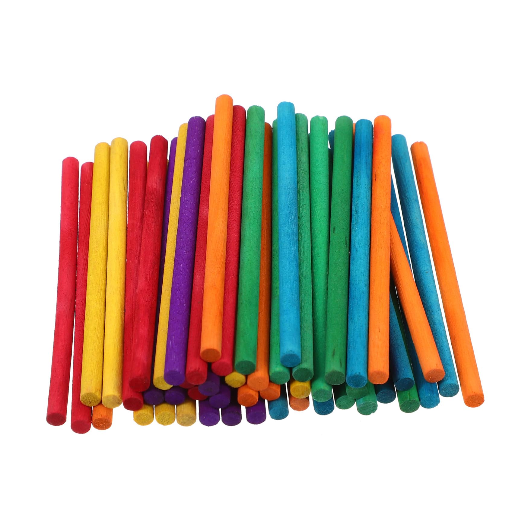 Bâtonnets de Glace en Bois pour Bricolage Diy, Lot de 500 Pièces