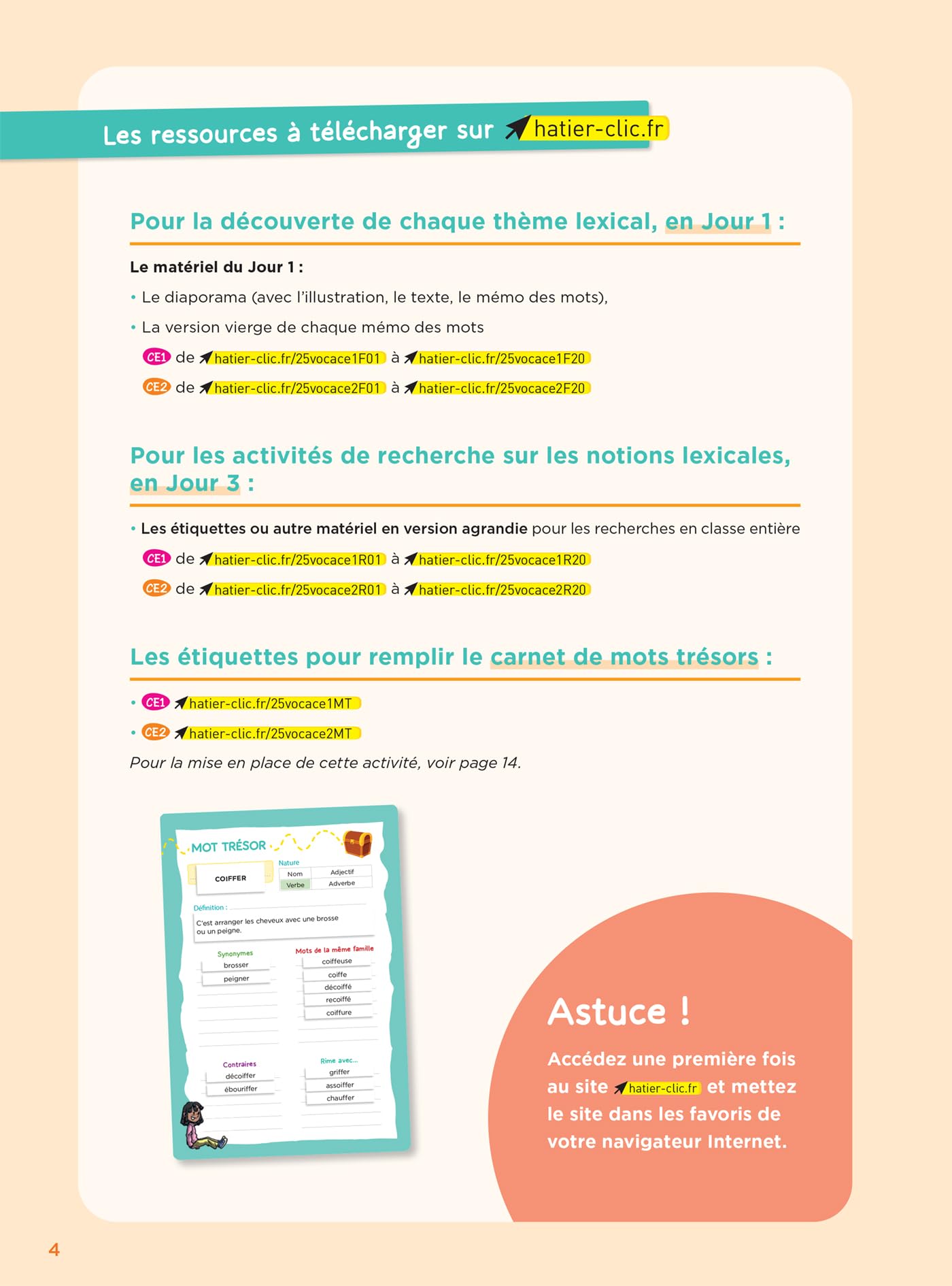 En route pour le vocabulaire ! CE - Ed. 2025 - Fichier de l'enseignant