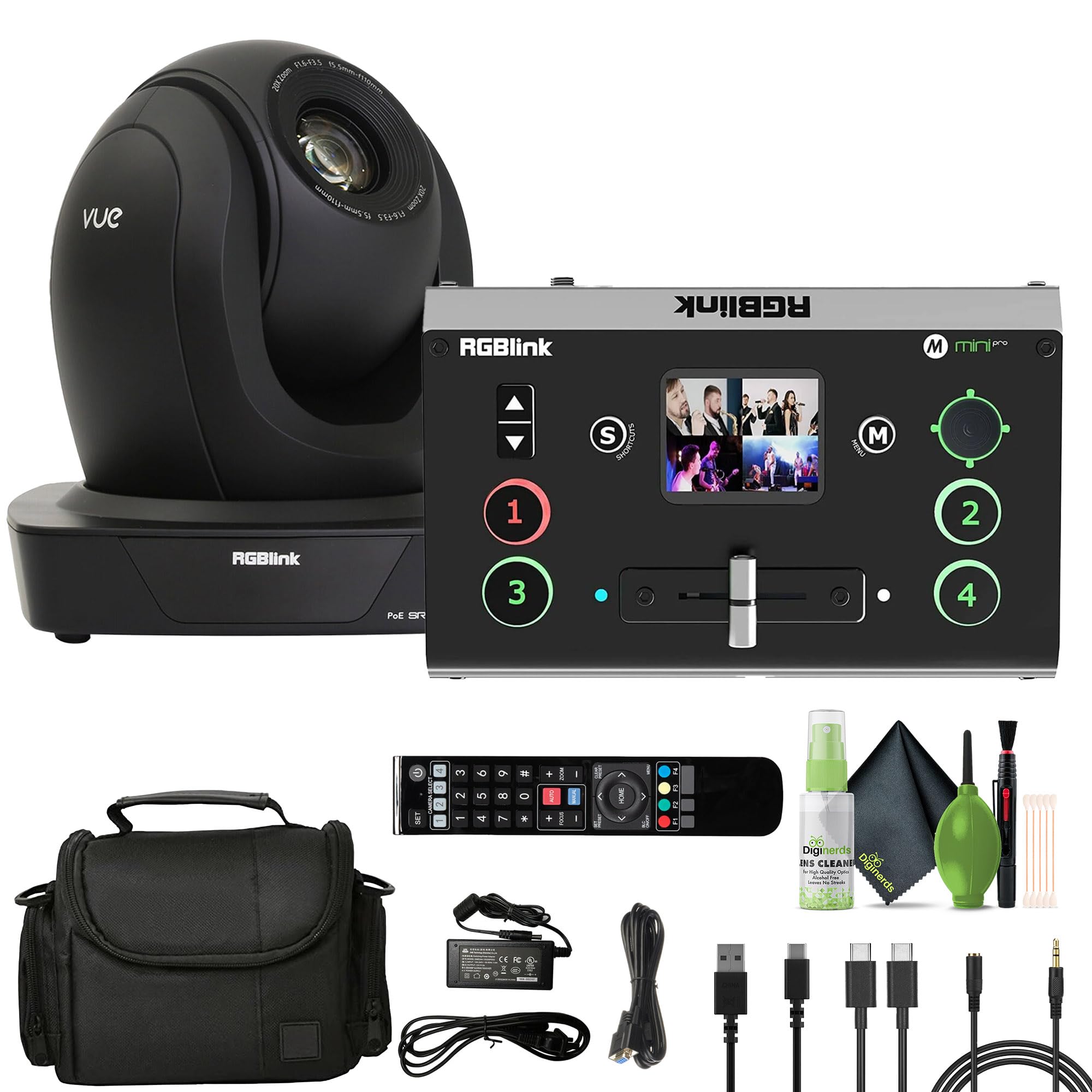 Buy RGBlink SDI/IP 1080p PTZ Camera with PoE & 20x Optical Zoom + Mini