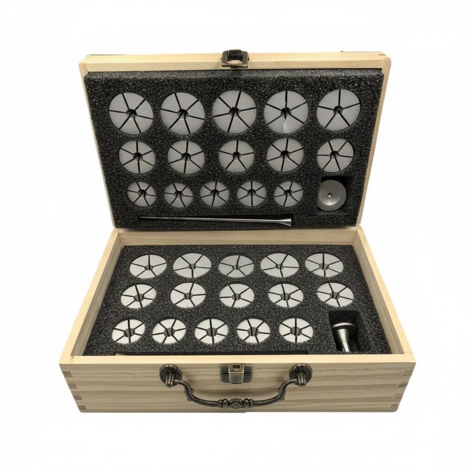predolo Mandril Torno 8 Mm Sujeción Firme Mandril Inrno Reloj Alta Precisión Pinza Torno 8 Mm para Relojeros