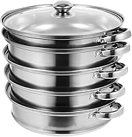 Vista 1 de Angoily Comida de verduras asiáticas olla grande olla de sopa grande ollas ollas juegos de ollas para cocinar accesorios de cocina olla