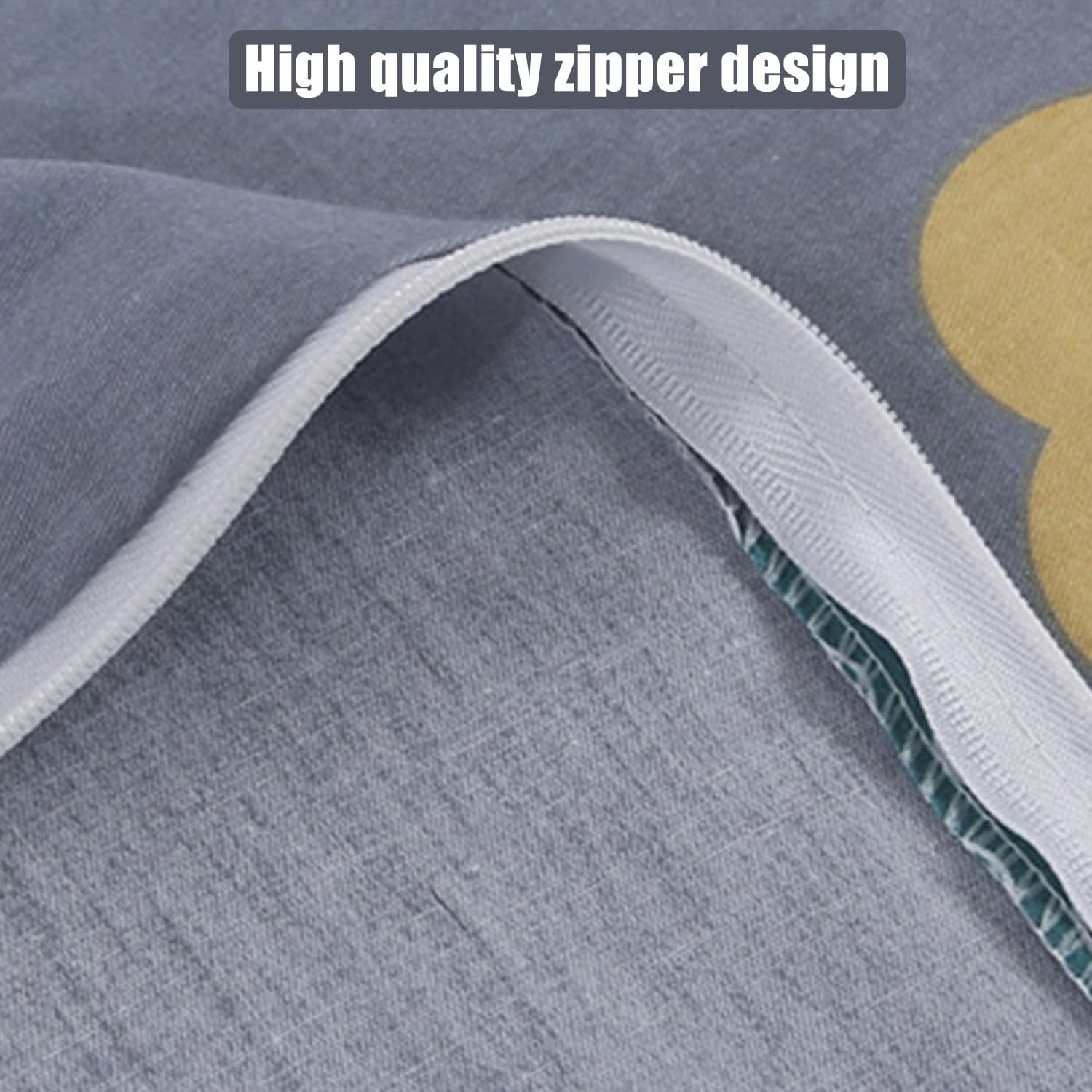 I,135x200cm, 100% Cotone Copertura Futon Pavimento con Cerniera Copertura Materasso Futon Giapponese Protezione Materasso Avvolgimento Completo Copertura del Tappeto da Letto