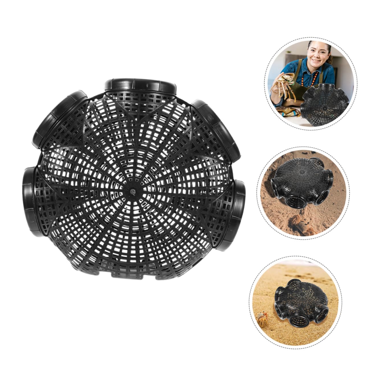 Toddmomy 2Pcs Fishing Bait Cage Portable Bait Thrower for Outdoor Fishing for Attracting Fish with Innovative Design