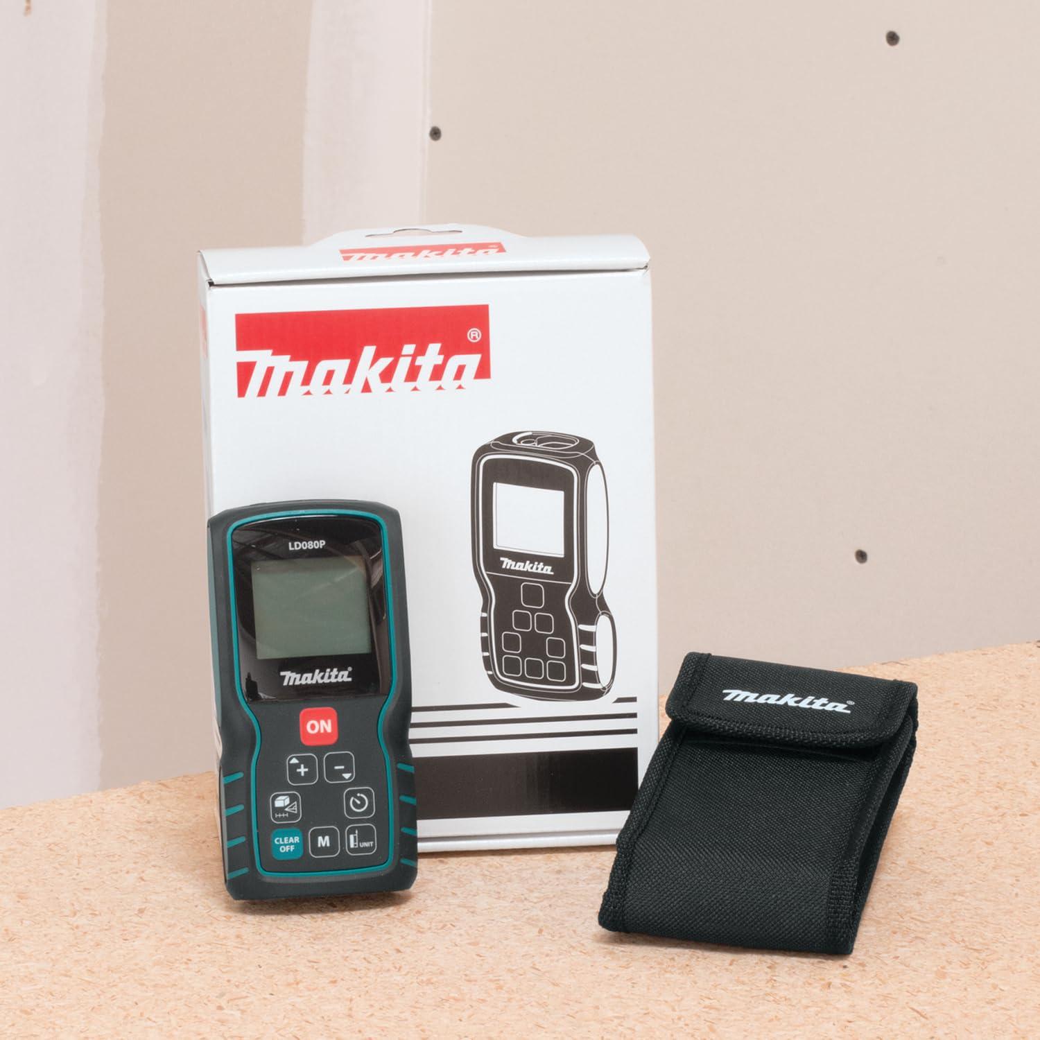 Makita LD080P Medidor Láser, 80m Longitud