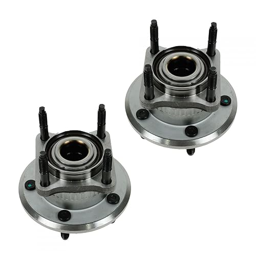 Miniatura 83 de TRQ Juego de 2 rodamientos de rueda delantera y conjunto de cubo compatible con Ford Mustang 2005-2007 2005-2014