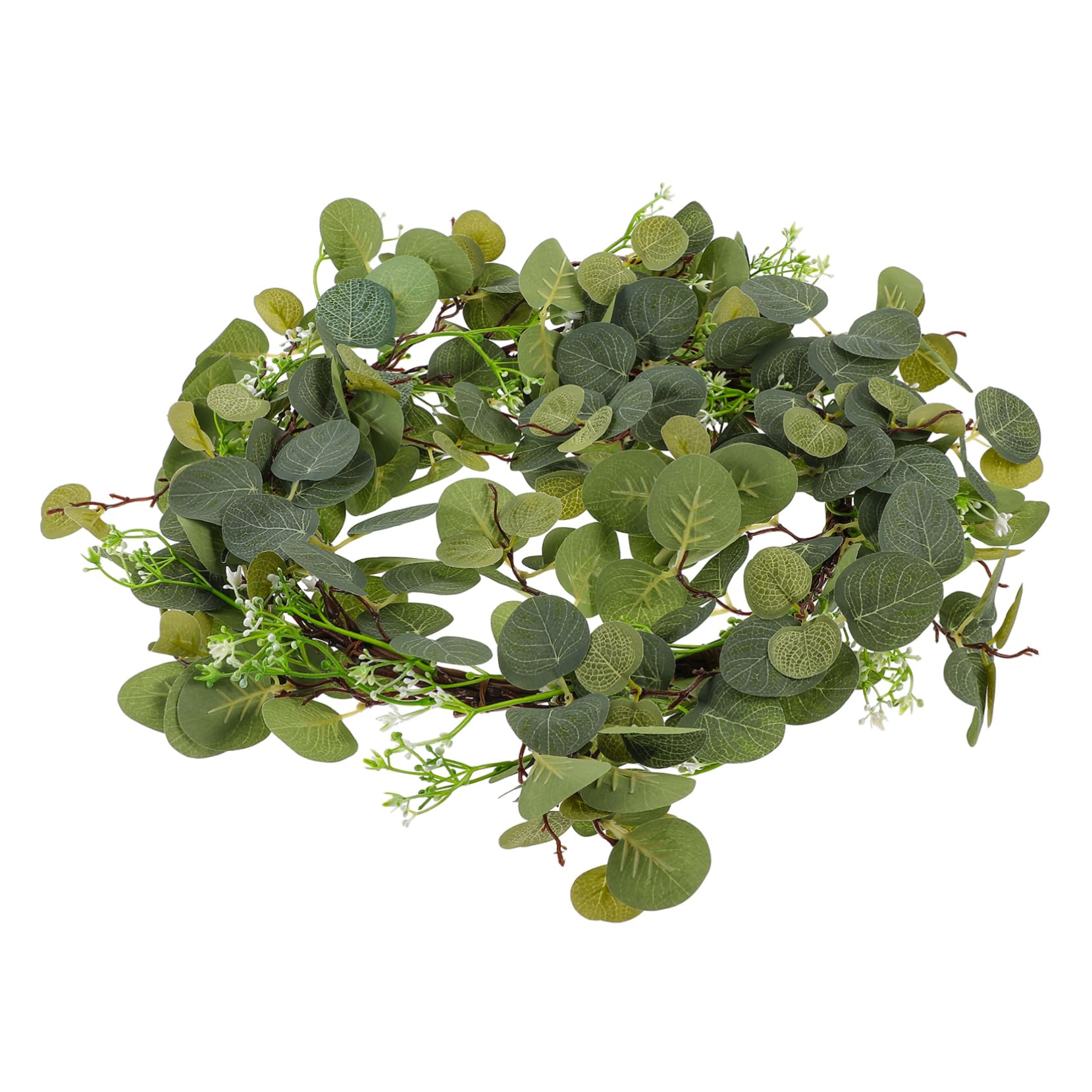 Guirnalda de Eucalipto Artificial Decorativa Adorno para Puerta Principal Decoración para Boda Guirnalda de Primavera para Ventana