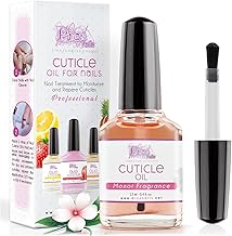 Olio Cuticole Unghie per mani e piedi Professionale 12ml - Fragranza Monoi - Olio Idratante e Rigenerante per Cuticole di Mani e Piedi, Dona Sollievo e Freschezza alla pelle secca e Irritata