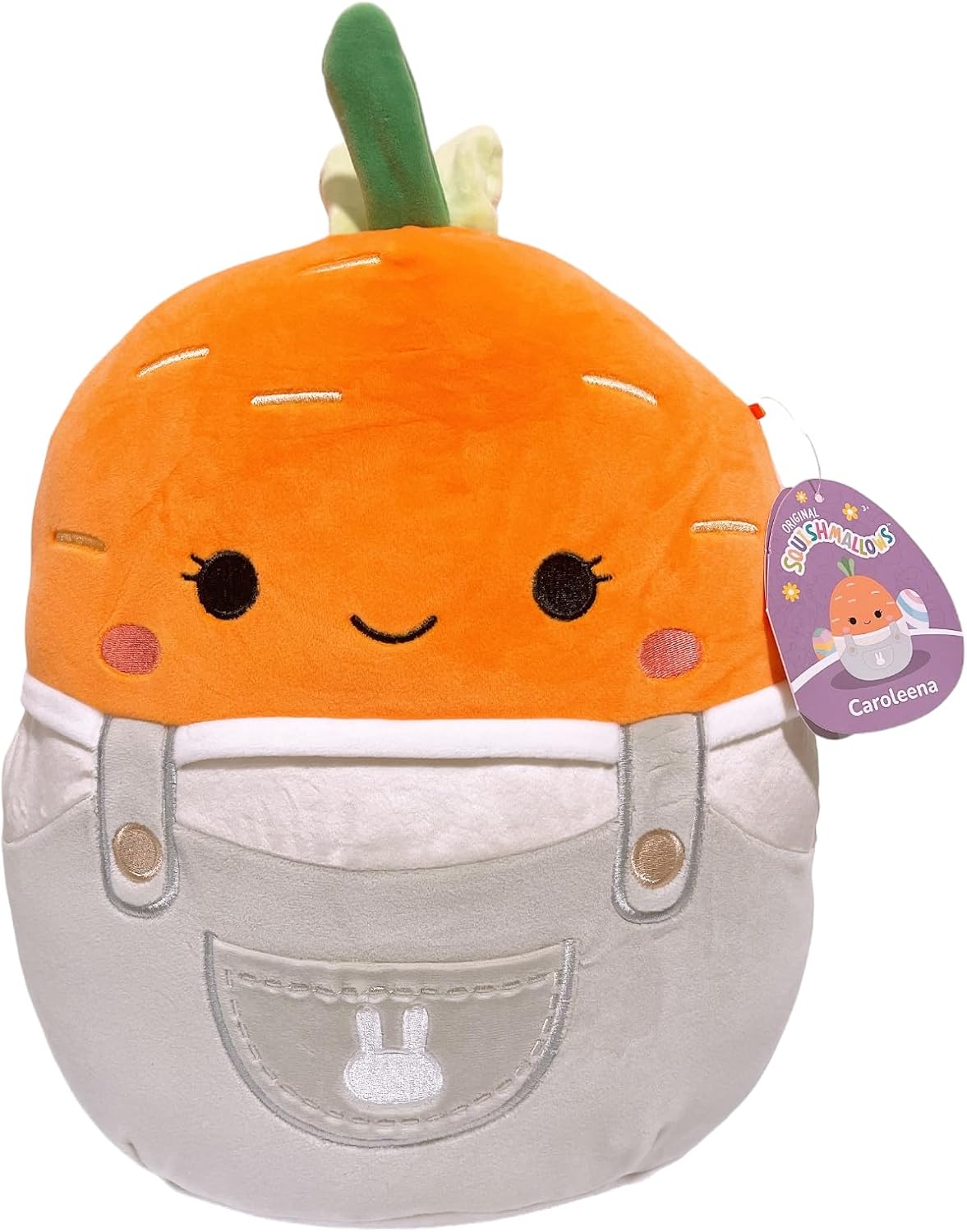 Squishmallows 2024 Easter Squad A Plush Toy (8" Caroleena The Carrot)