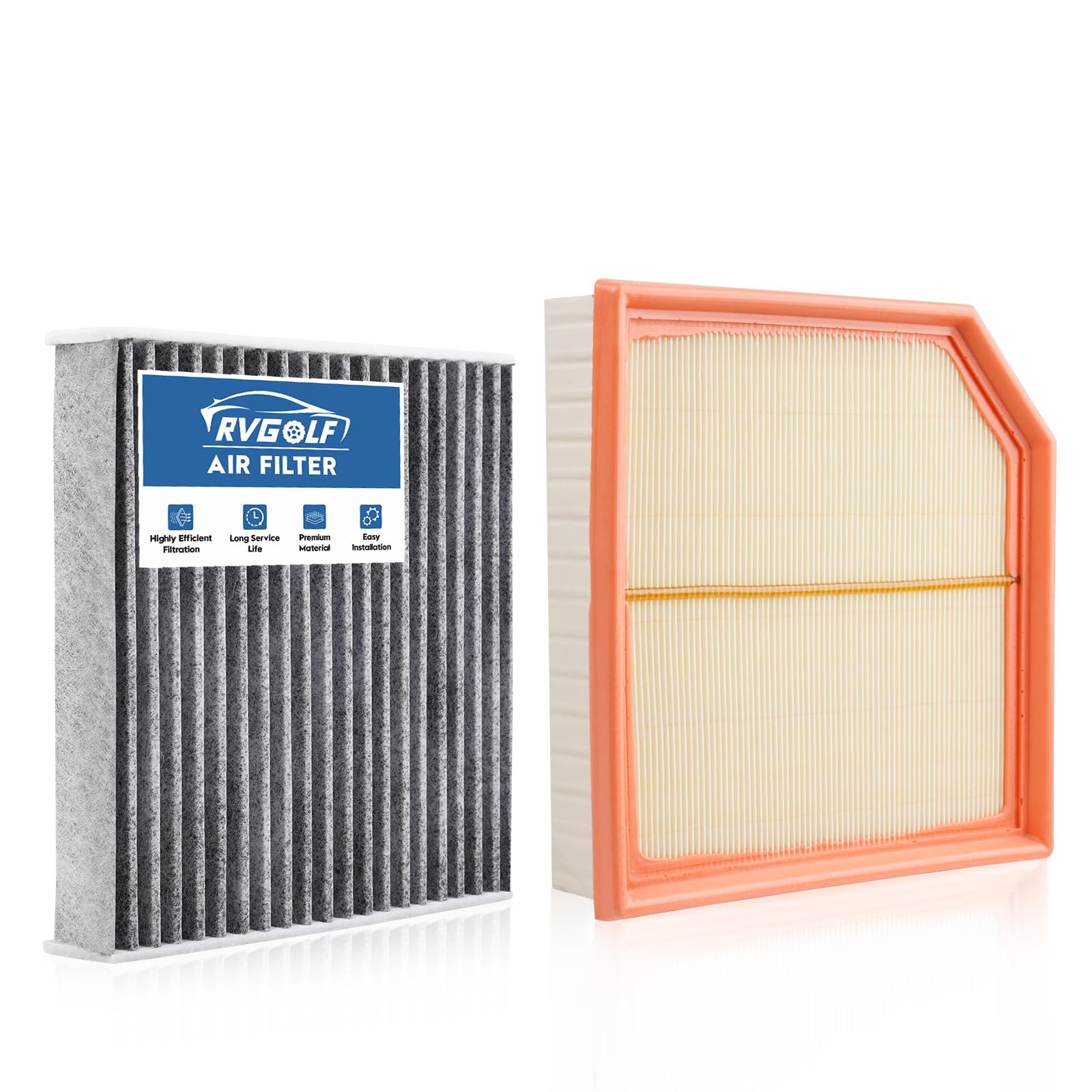Engine+Cabin Air Filters Set Fit for 2019-2026 Volvo XC40 2.0L