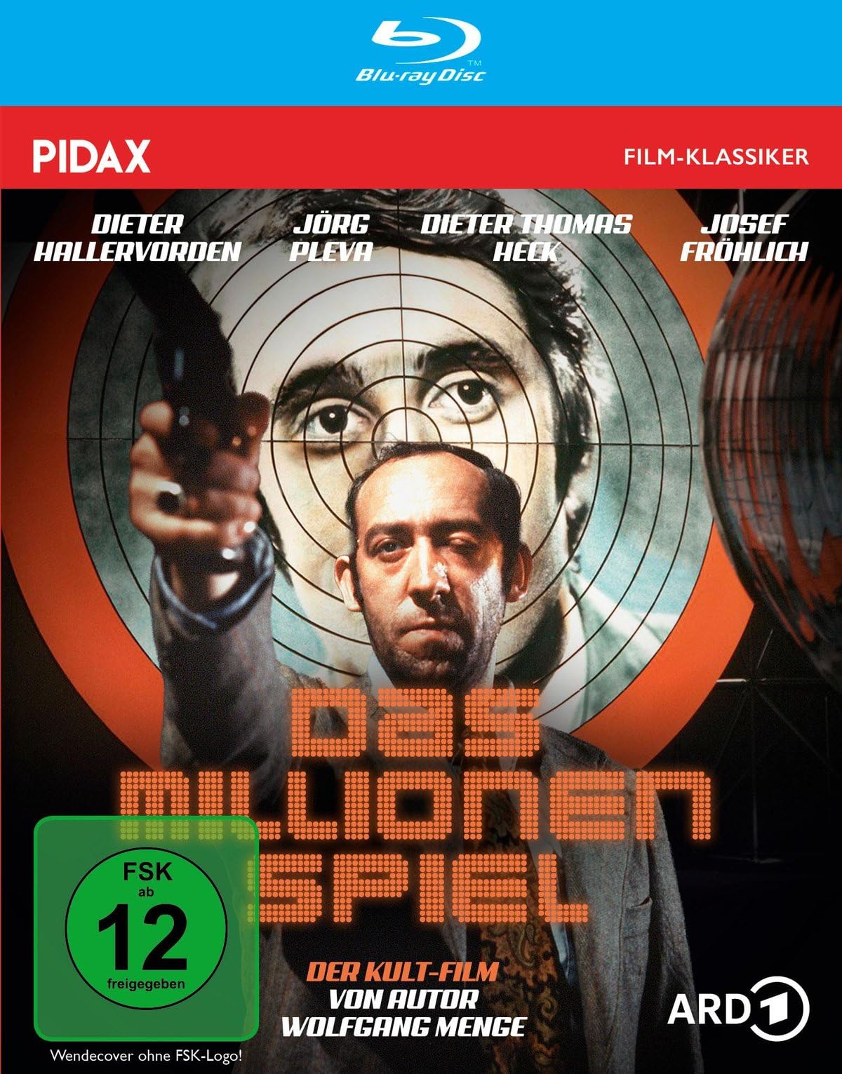 Das Millionenspiel / Visionärer Kult-Thriller mit Dieter Hallervorden und Dieter Thomas Heck (Pidax Film-Klassiker) [Blu-ray]