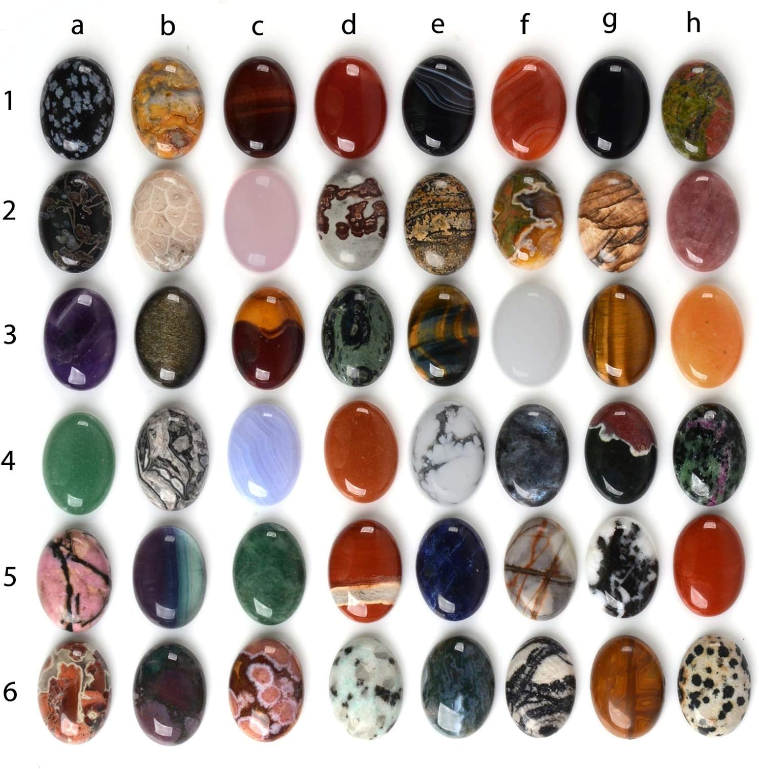 Wholesale Lot Multi-color Gemstone Round Oval Cab Cabochon For Jewelry Making