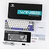 Aula Win68 He Max Magnetic Keyboard Rapid Trigger Wing Chun Switch 8000Hz RGB TKL Hot Swap Player Keyboard Blue