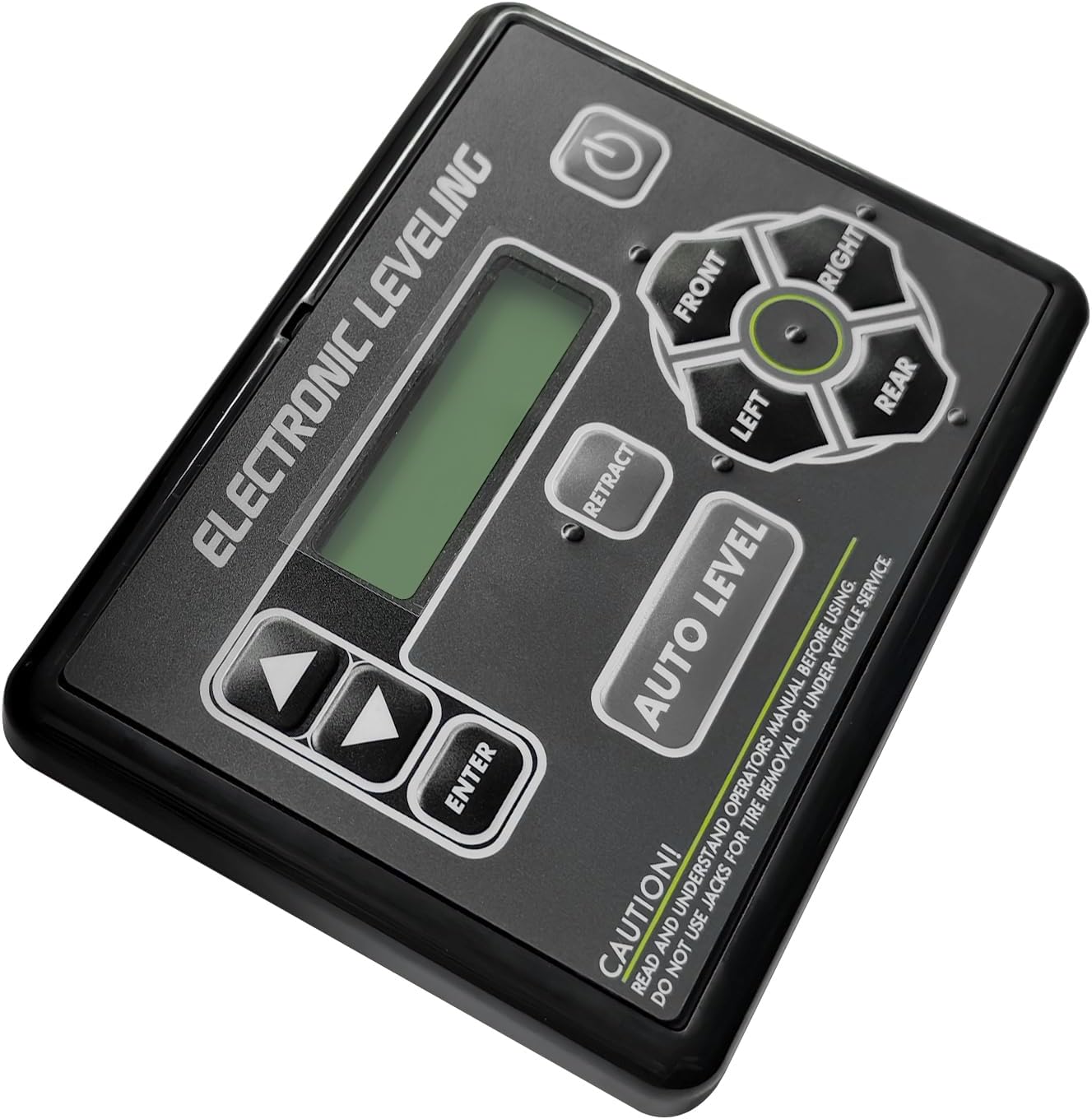 RV Ground Control Auto Leveling System Touchpad, Gray Electronic Leveling Control Panel 421484 Replacement Fit for Lippert RV 5th Wheel and Travel Trailer