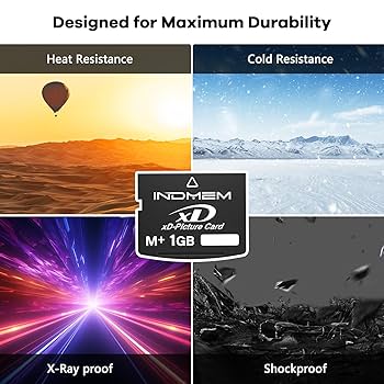 INDMEM xDピクチャーカード 1GB Type M+ XDカード xD P XD メモリ 1GB 2GB XD-ピクチャーカード メモリカードインカード