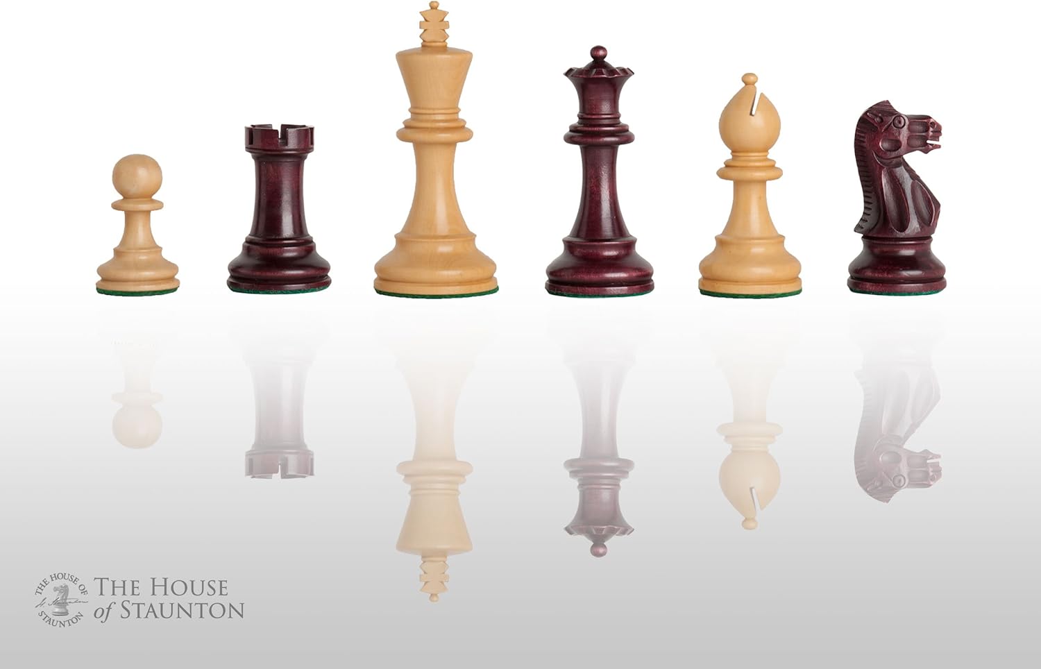 The House of Staunton The Grandmaster Chess Set - Pieces Only - 3.25" King