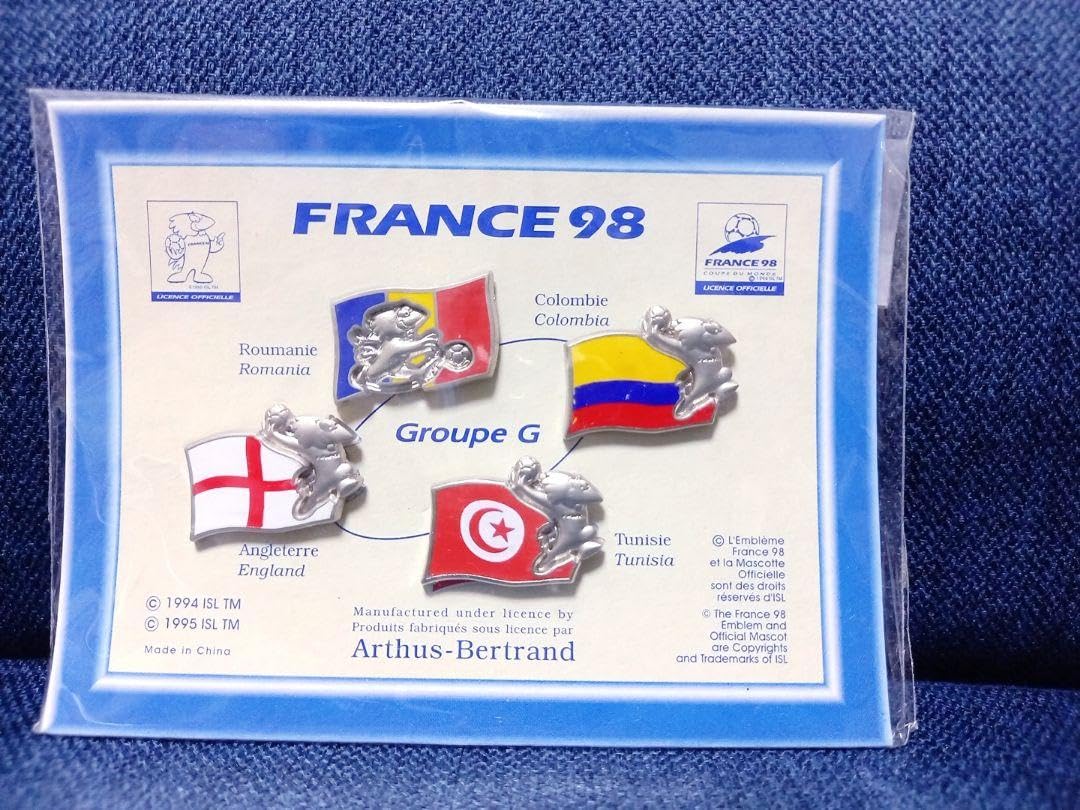 サッカーフランスワールドカップ初出場記念品
日本代表オフィシャルグッズ Amazon.co.jp: フランス サッカー ワールドカップ98 グループG