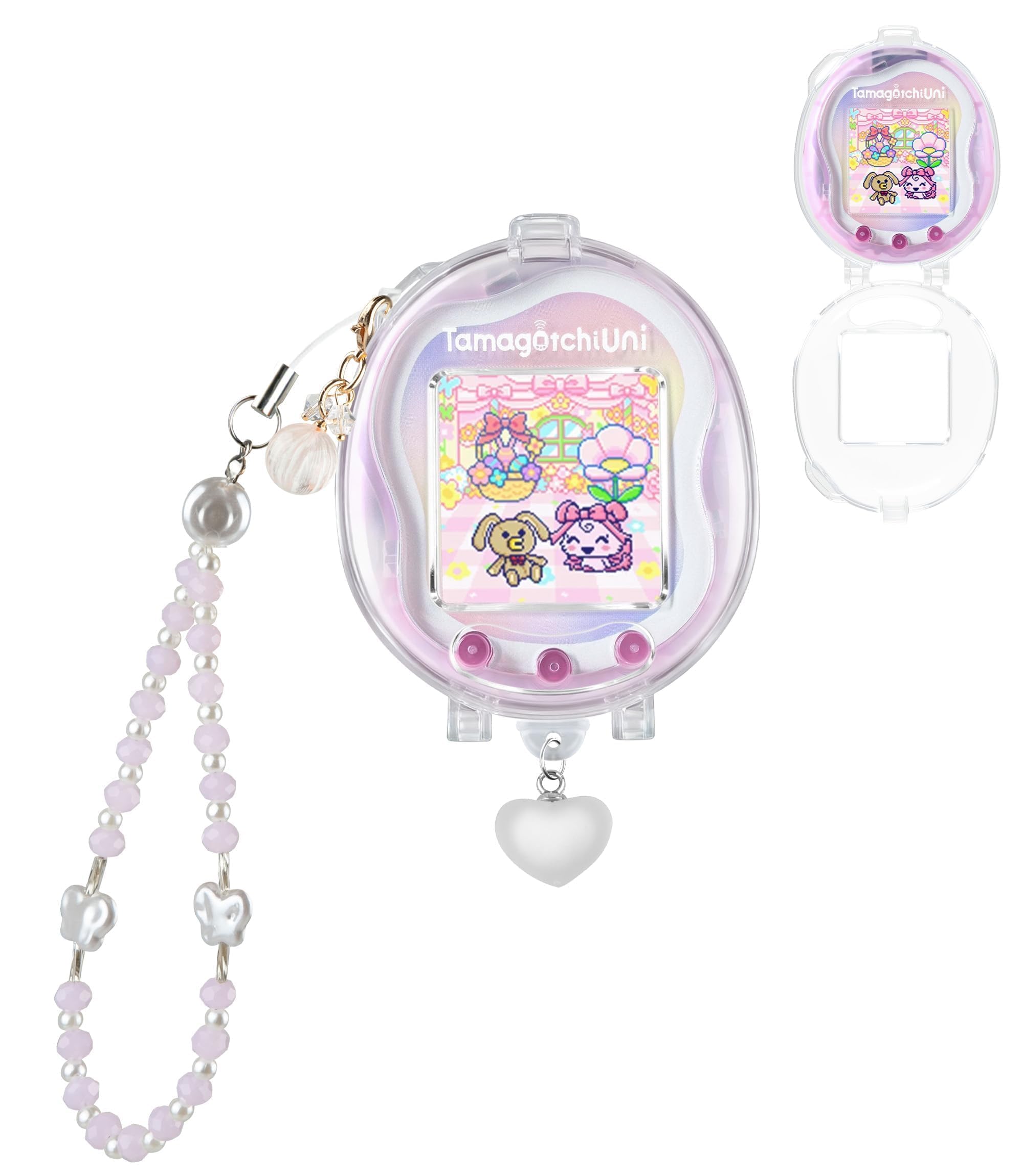 Amazon.co.jp: Newzerol【新登場】Tamagotchi Uni保護ケース クリア色