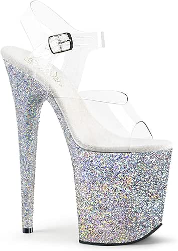 Pleaser Women's Flamingo-808LG Ankle-Strap Sandal