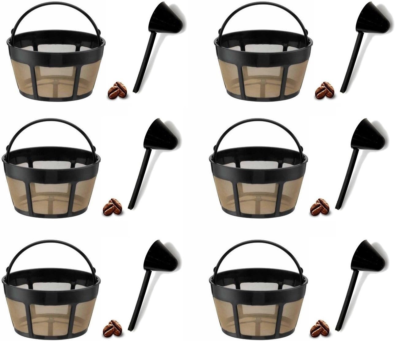 Replacement Permanent Coffee filter Cuisinart GTF-B Gold Tone Coffee Filter For DGB-625 Coffee Maker (6)