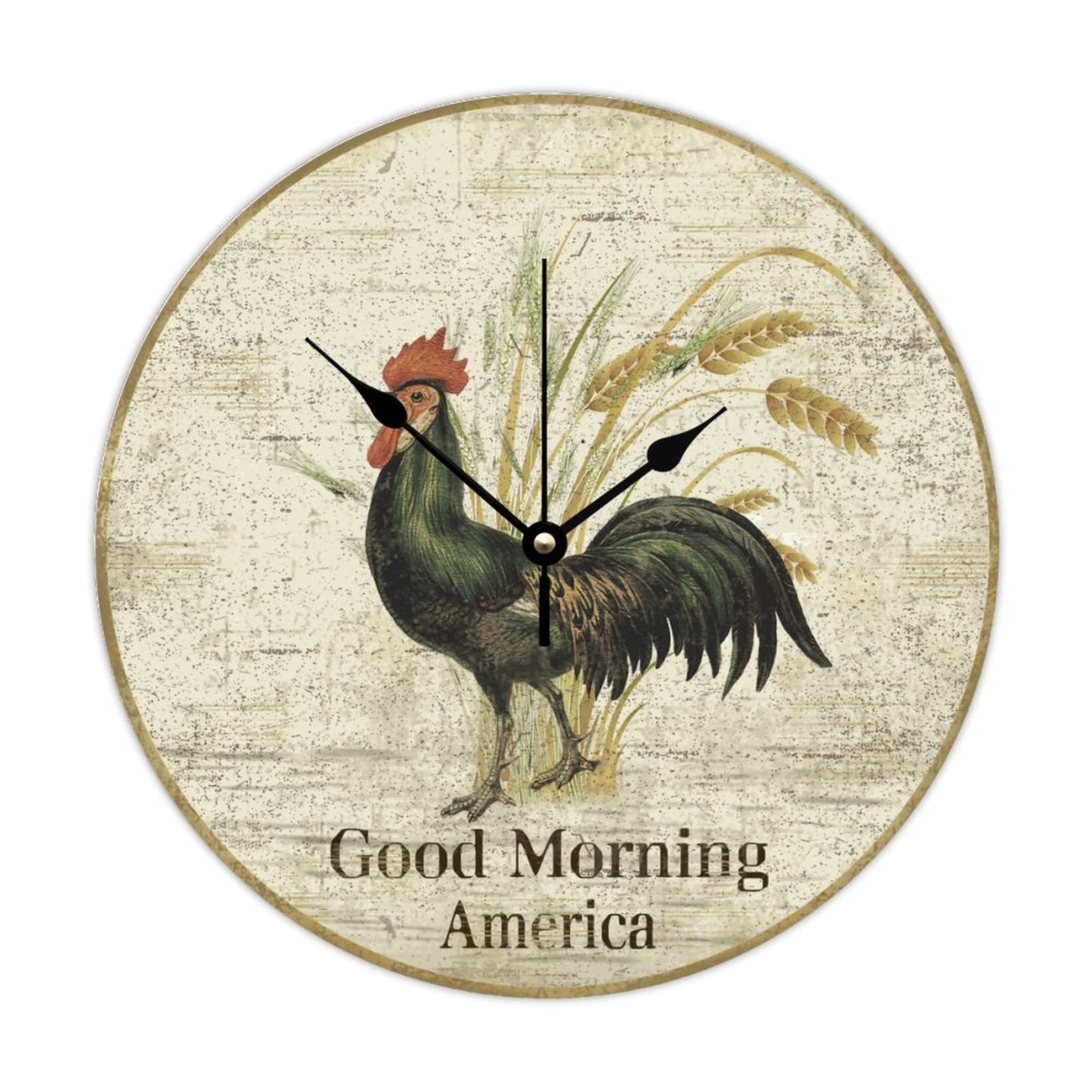 Horloge ronde en bois idée cadeau idéale pour maison neuve