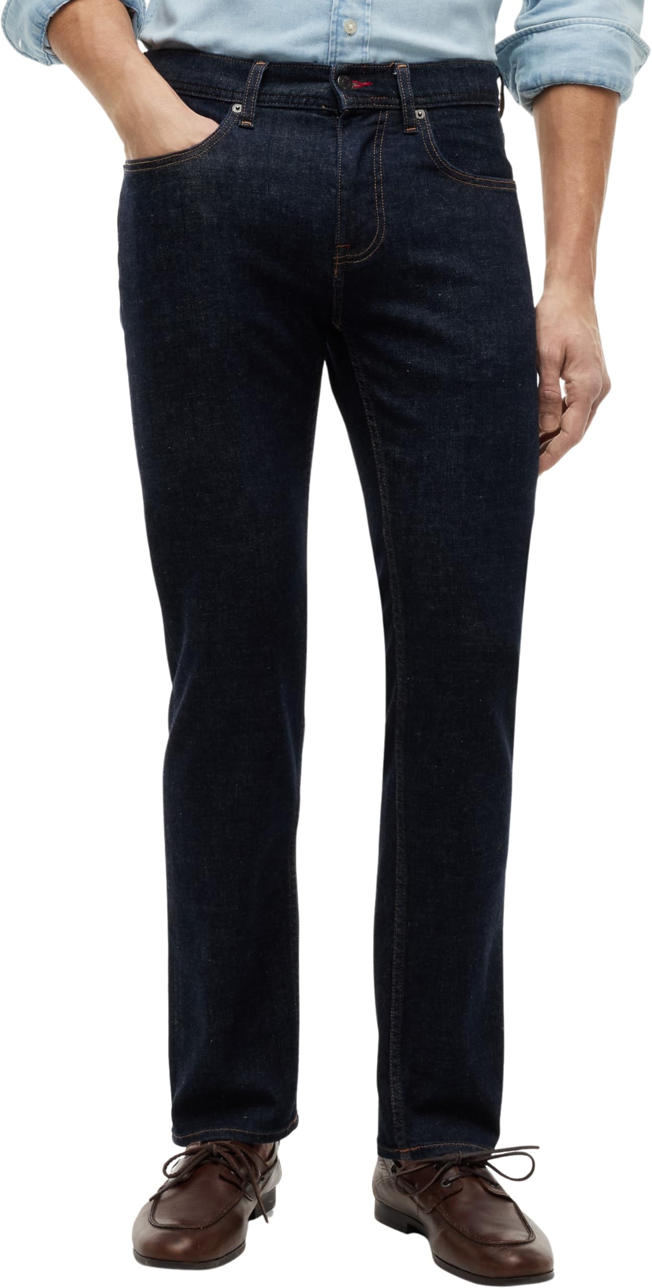 Tommy Hilfiger Men's Core Straight Denton Ohio Rinse Mw0mw15578 Denim Pants, Blue (Ohio Rinse), 28W / 32L