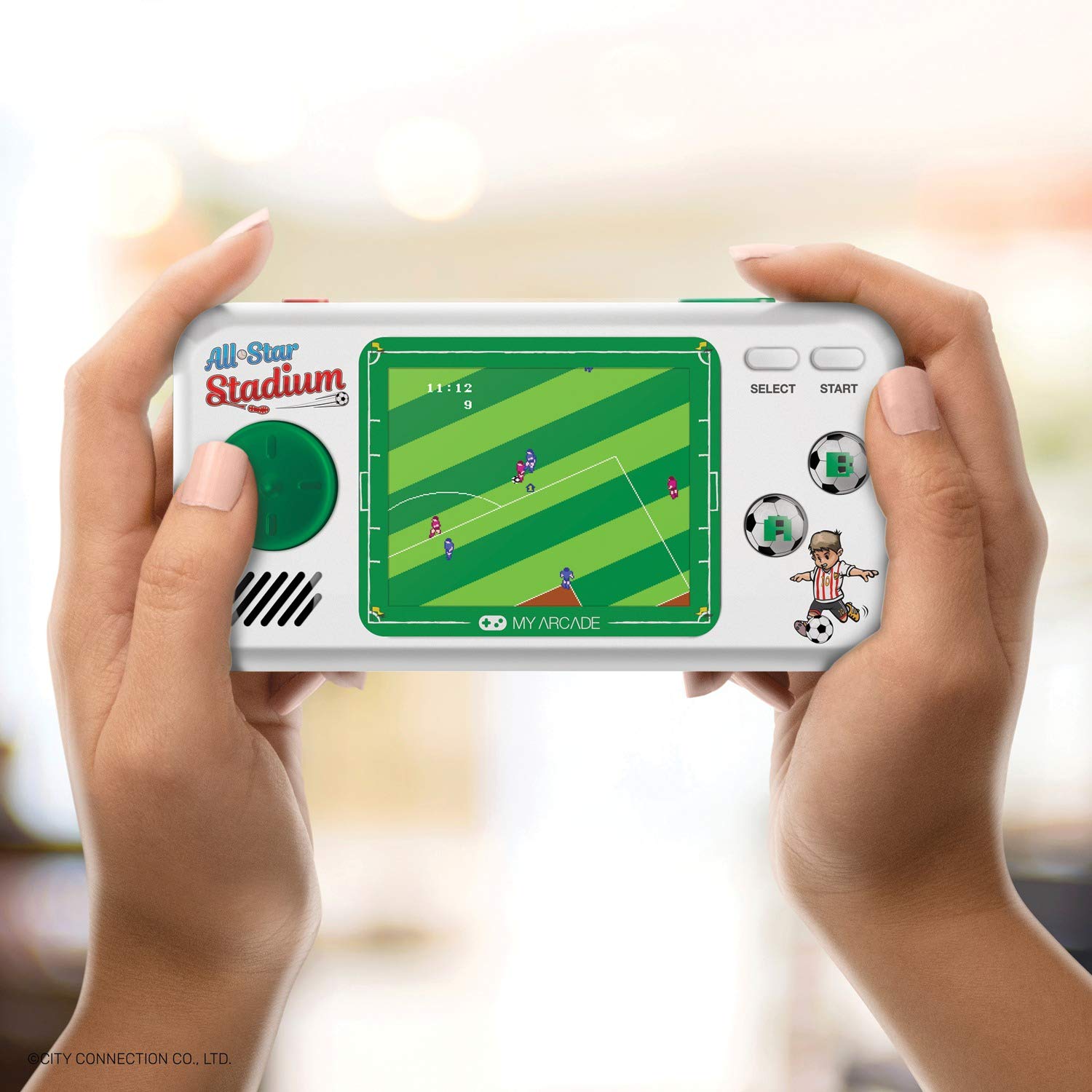 MY ARCADE Pocket Player All-Star Stadium Consola de Juegos Portátil, 7 Juegos en 1