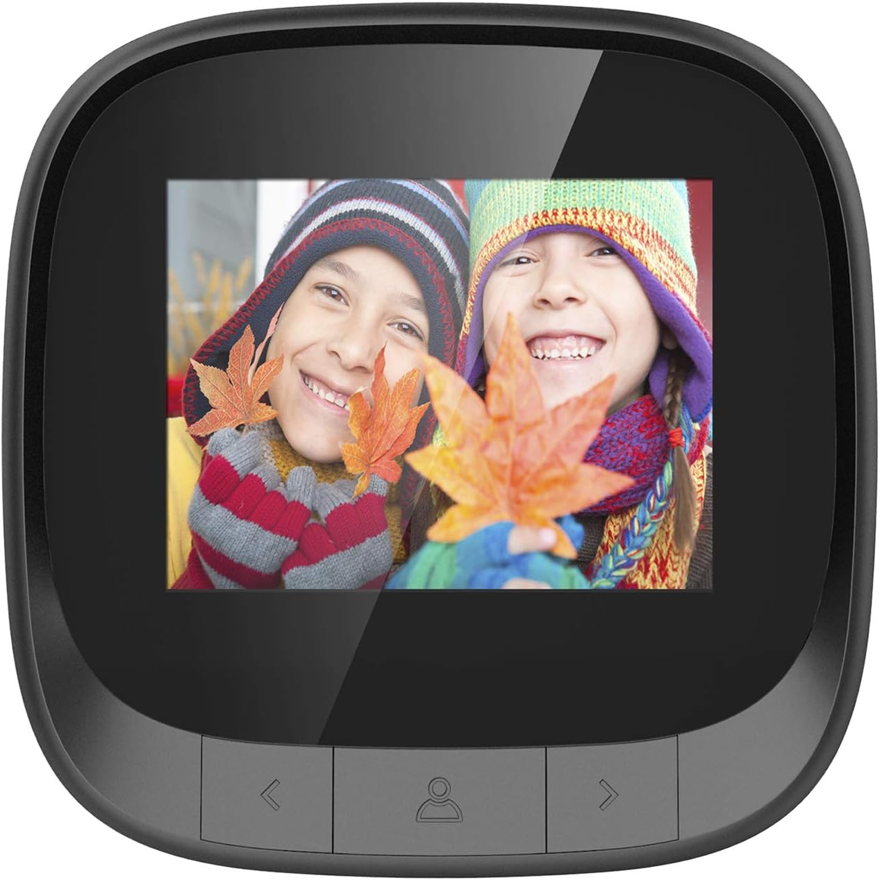 DD3S Video Doorbell Peephole Security Camera for Home Smart Vision 360P 90° Viewing Angle 2.4-inch LCD Display Camera Visual Digital Door Viewer For Smart Home Alarm System Work