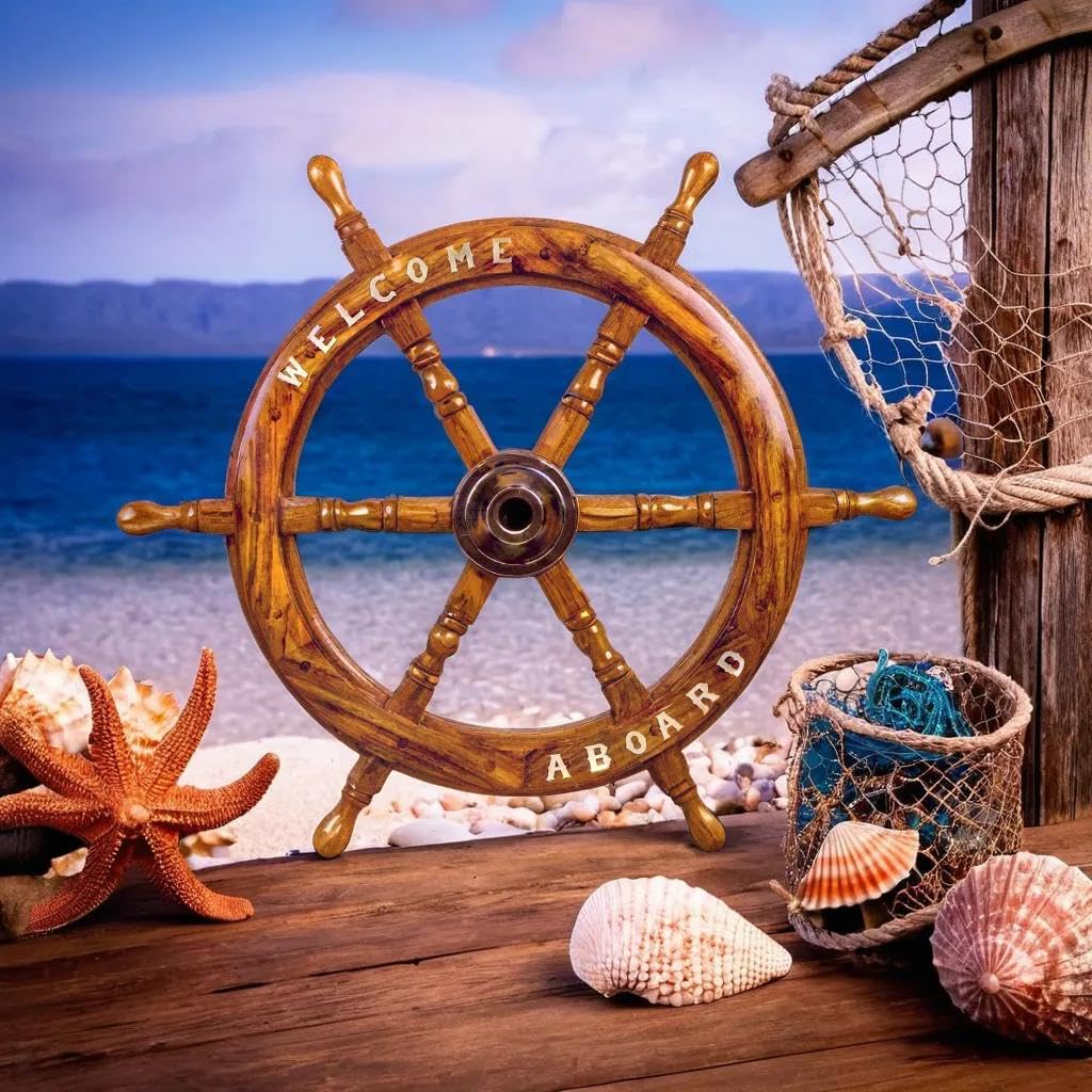 Amazon.com: Nagina International Welcome Aboard Embedded Premium