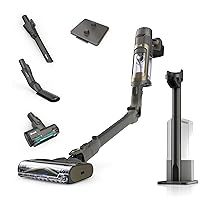 Shark PowerDetect Clean & Empty IP3225EUT, Stick Vacuum Cleaner, Grigio, 3 Strumenti + Stazione degli accessori, 0.7 Liters