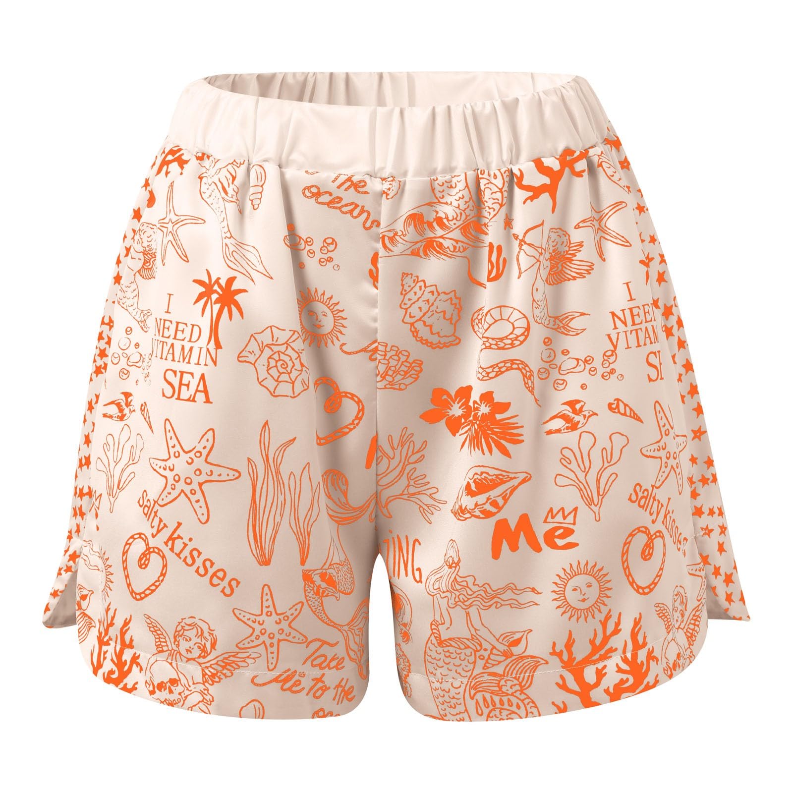 Vêtements de sport pour femmes Fitness Short de plage décontracté pour femme avec un design élégant pour un usage quotidien. Confortable et facile d'entretien. Parfait pour les excursions d'été et les