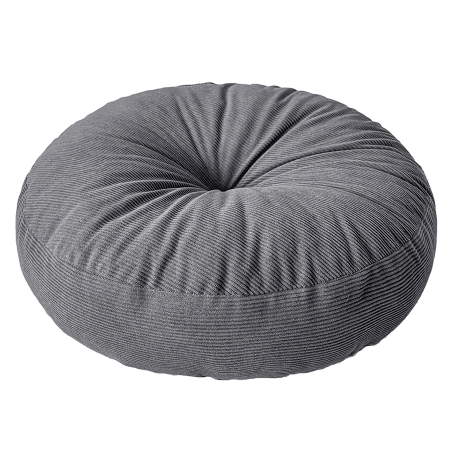 Uqezagpa Round Floor Cushion Soft Fabric Ottoman Sitting Pillow for Bay Window Living Room Relaxation Seat Pad Gift Round Seat Cushion