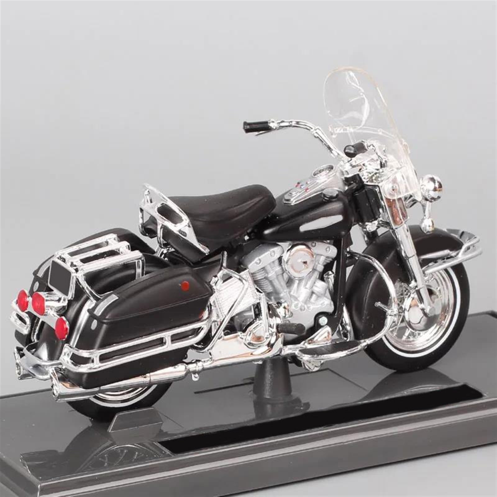 SEYXF Motorbike Toy 1/18 for Harley FLH for Electra Glide 1966 Motorcycle Model Toy Collection