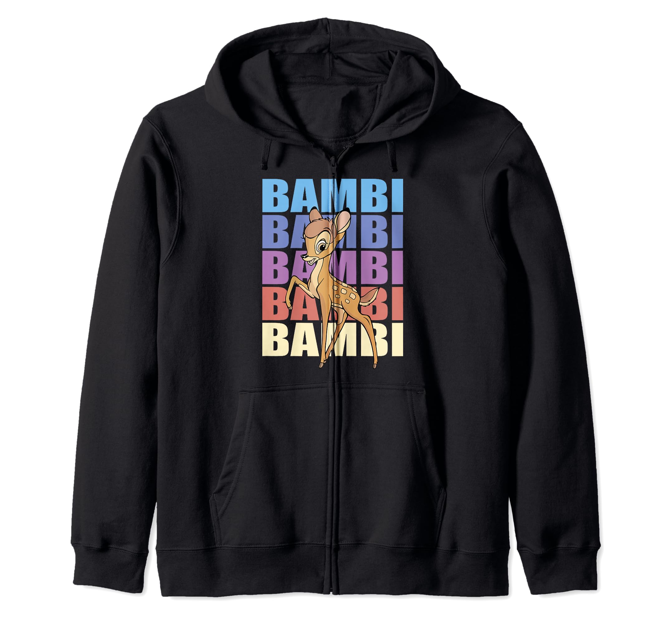 Sweat Disney Bambi Name Stack portrait idée cadeau originale - 2