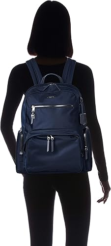 Miniatura 5 de TUMI - Mochila Voyageur Carson para laptop - Bolsa de computadora de 15 pulgadas para mujer, midnight, talla única