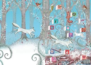 Roger la Borde Animals Advent Calendar Card Call of the Wild 170 x 120 mm Gold foil.