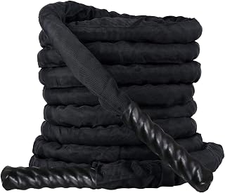 Kobo Professional Battle Rope for Gym 1.5-inch Thick Exercise Rope (Imported) (15) Price In India