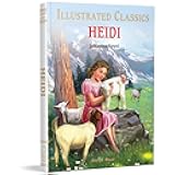 Heidi : illustrated Abridged Children Classics English Novel with Review Questions