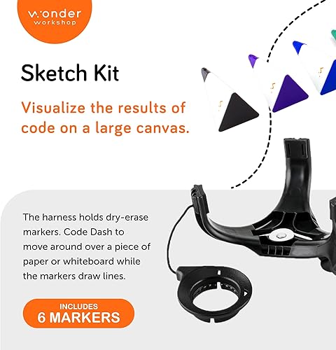 Vista 5 de Dash Robot Wonder Pack – Paquete educativo de codificación para niños mayores de 6 años – Aplicaciones STEM gratuitas con videos instructivos