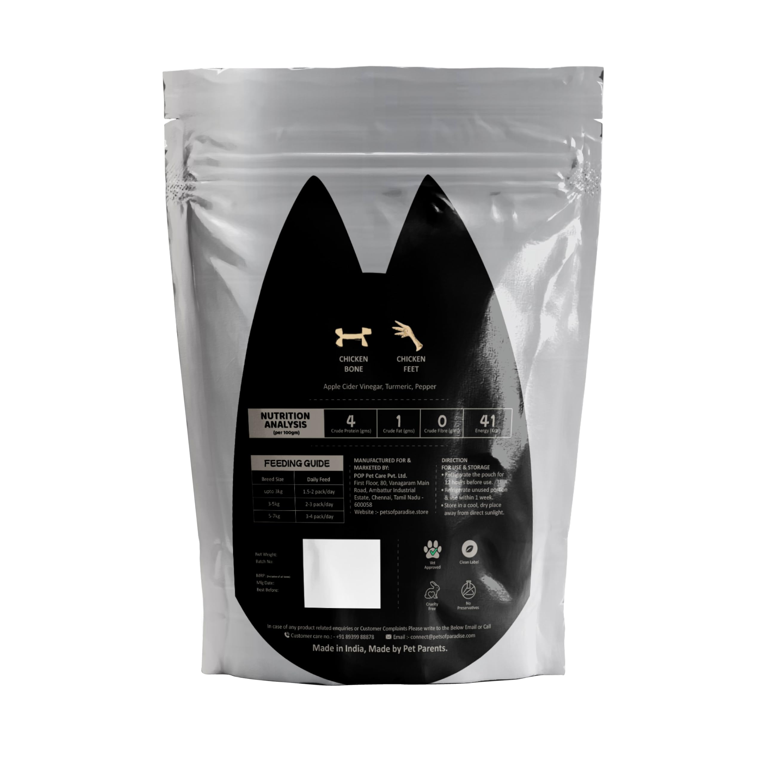 Purrkins Concentrated Jelly Broth(100g x 36 Pack) for Cats & Kittens, Cat Food Topper & Supplement, No Added Colors, Flavors or Preservatives 4