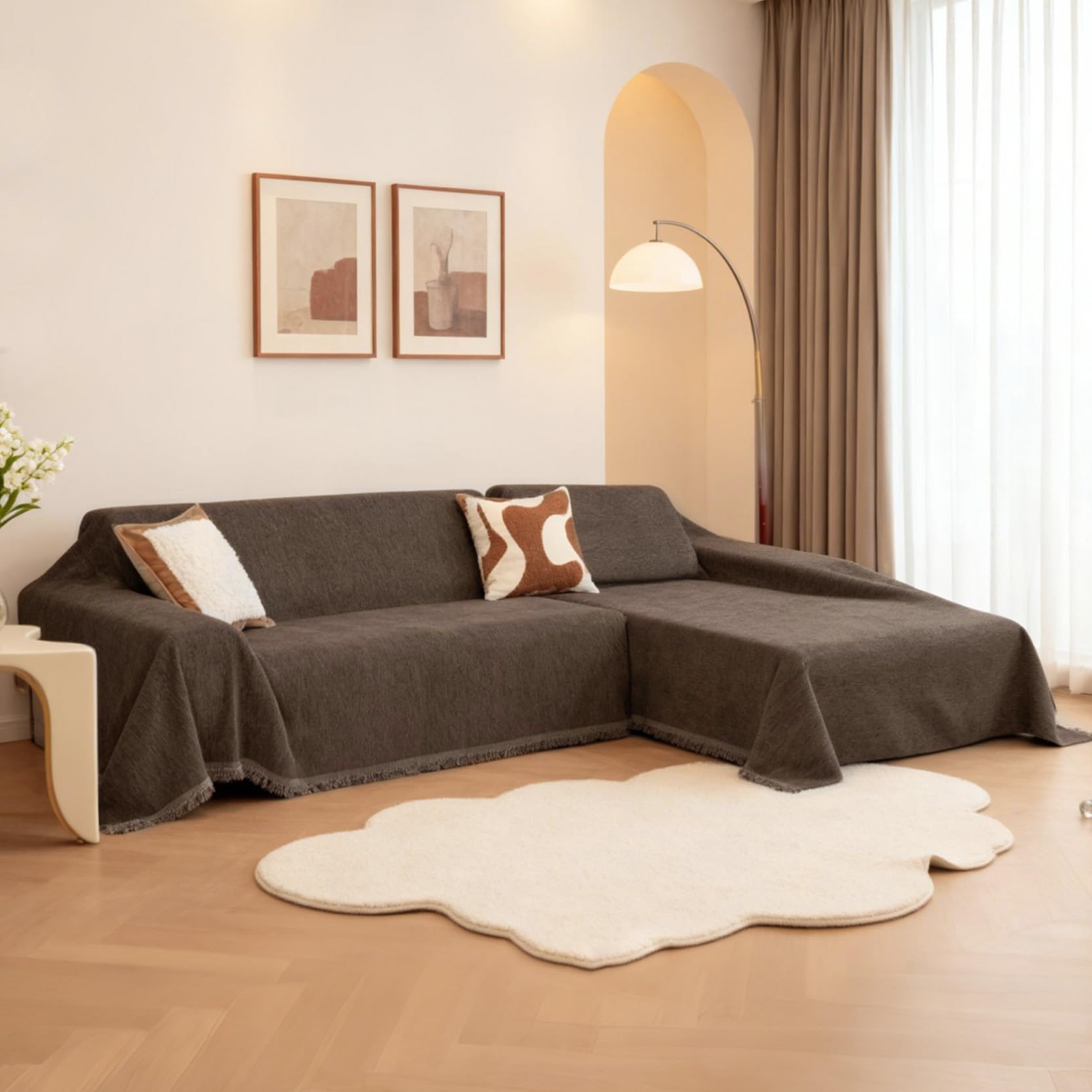 MYSKY HOME Deep Chocolate Cover