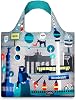 LOQI Urban Berlin Reusable Shopping Bag, Multicolored
