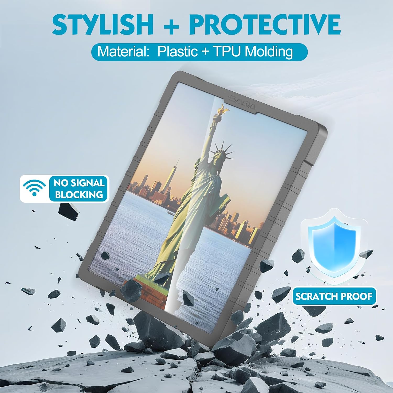 for Starlink Mini Cover, Protective Travel Case for Starlink Mini, TPU Protective Shell, Scratch-Resistant, Shockproof, Slim Fit Starlink Accessories image 3