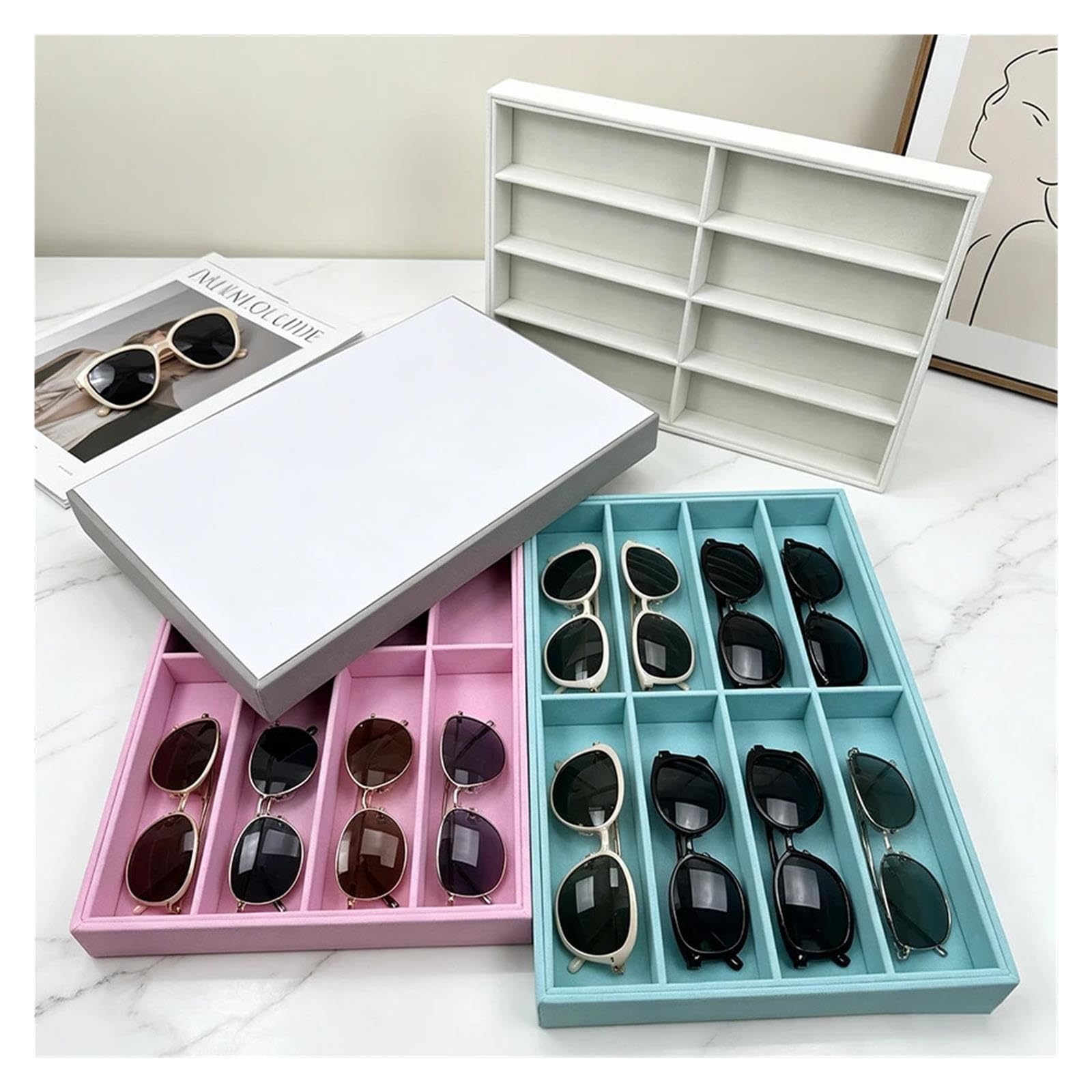 Organizador de gafas de sol Caja de almacenamiento gafas sol y joyas