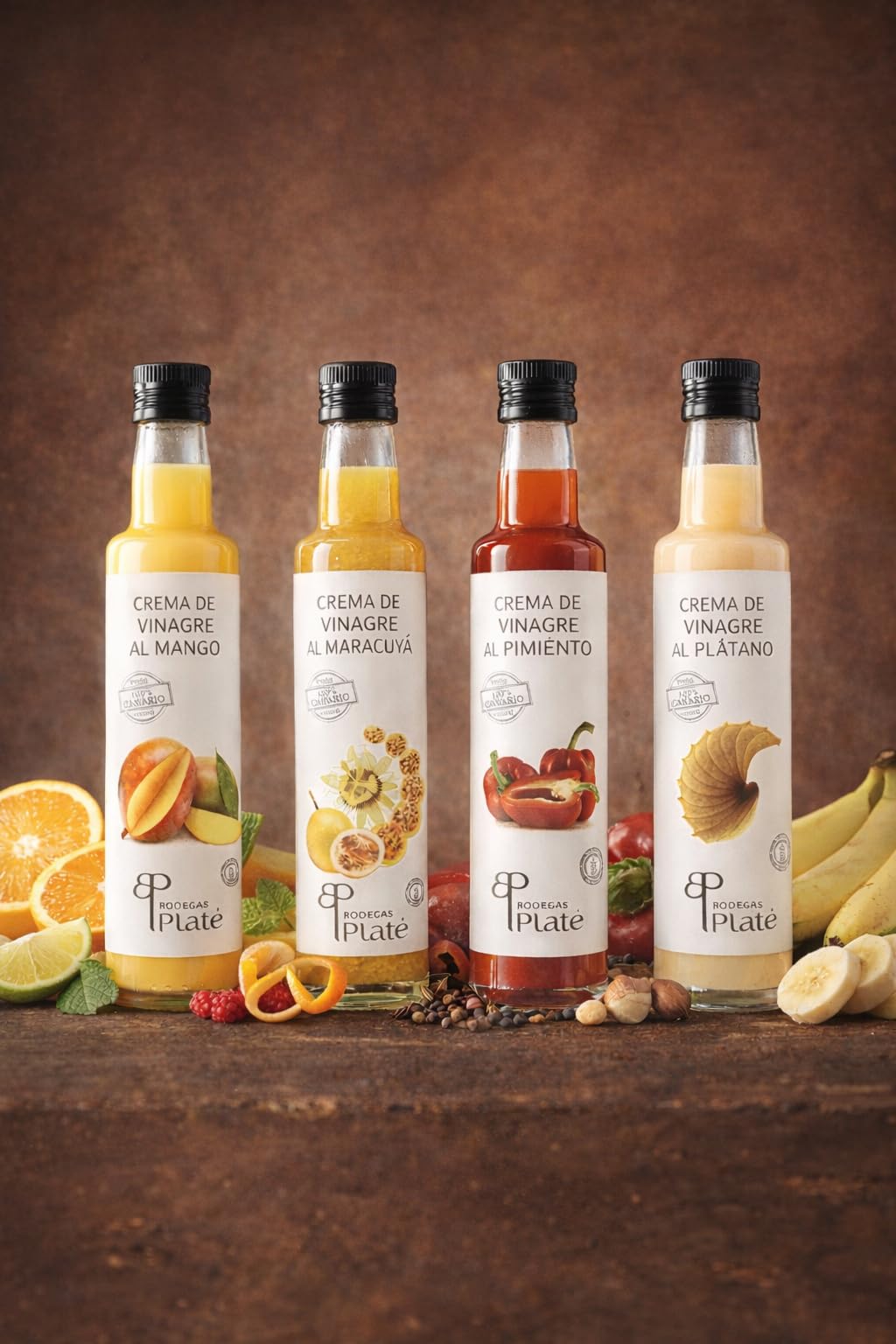 Crema de Vinagre de Pimiento 250 ml Aderezo artesanal vegano sin gluten