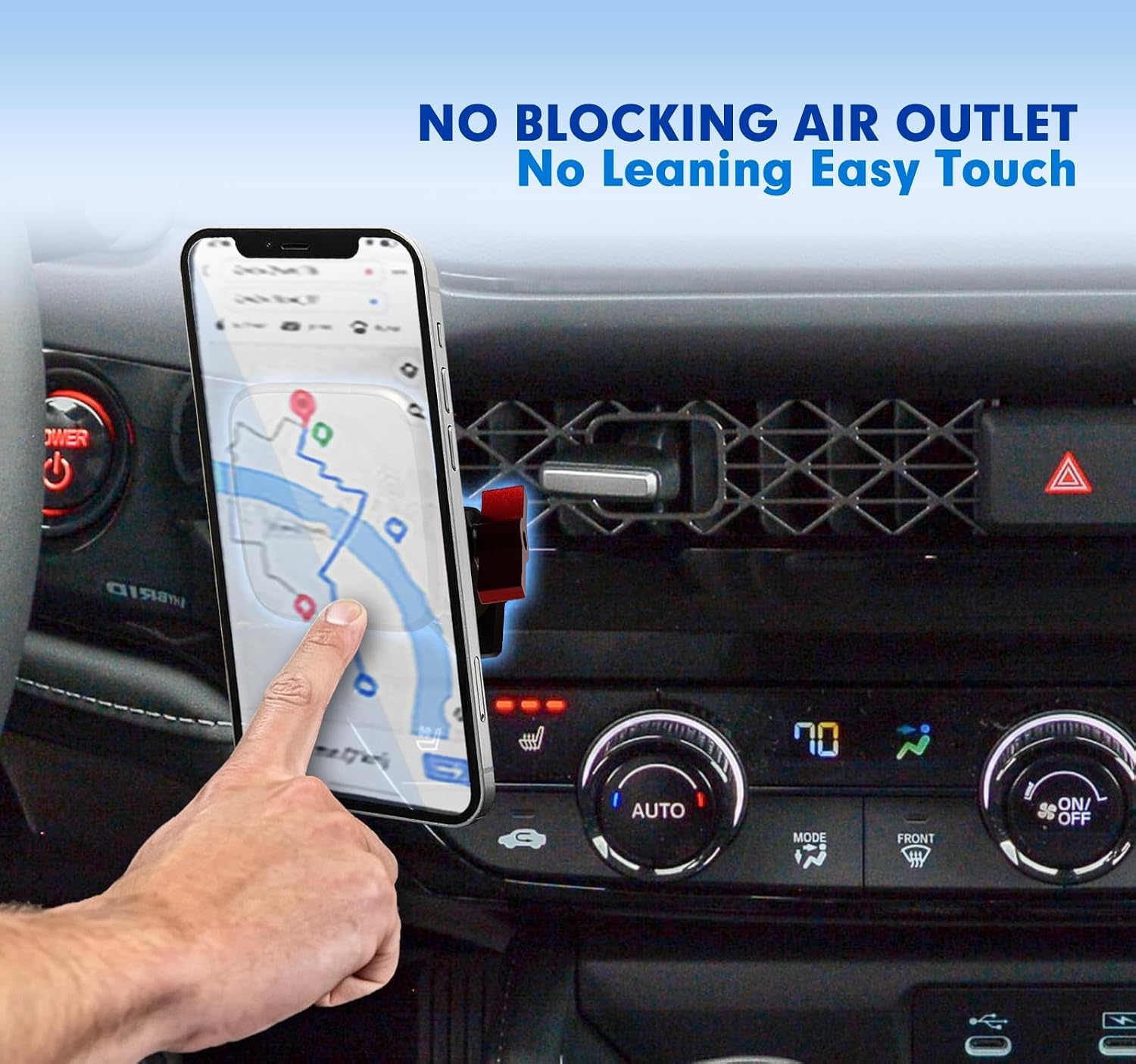 WXRYLYN 2026 2025 Hon da Accord Magnetic Air Vent Phone Holder