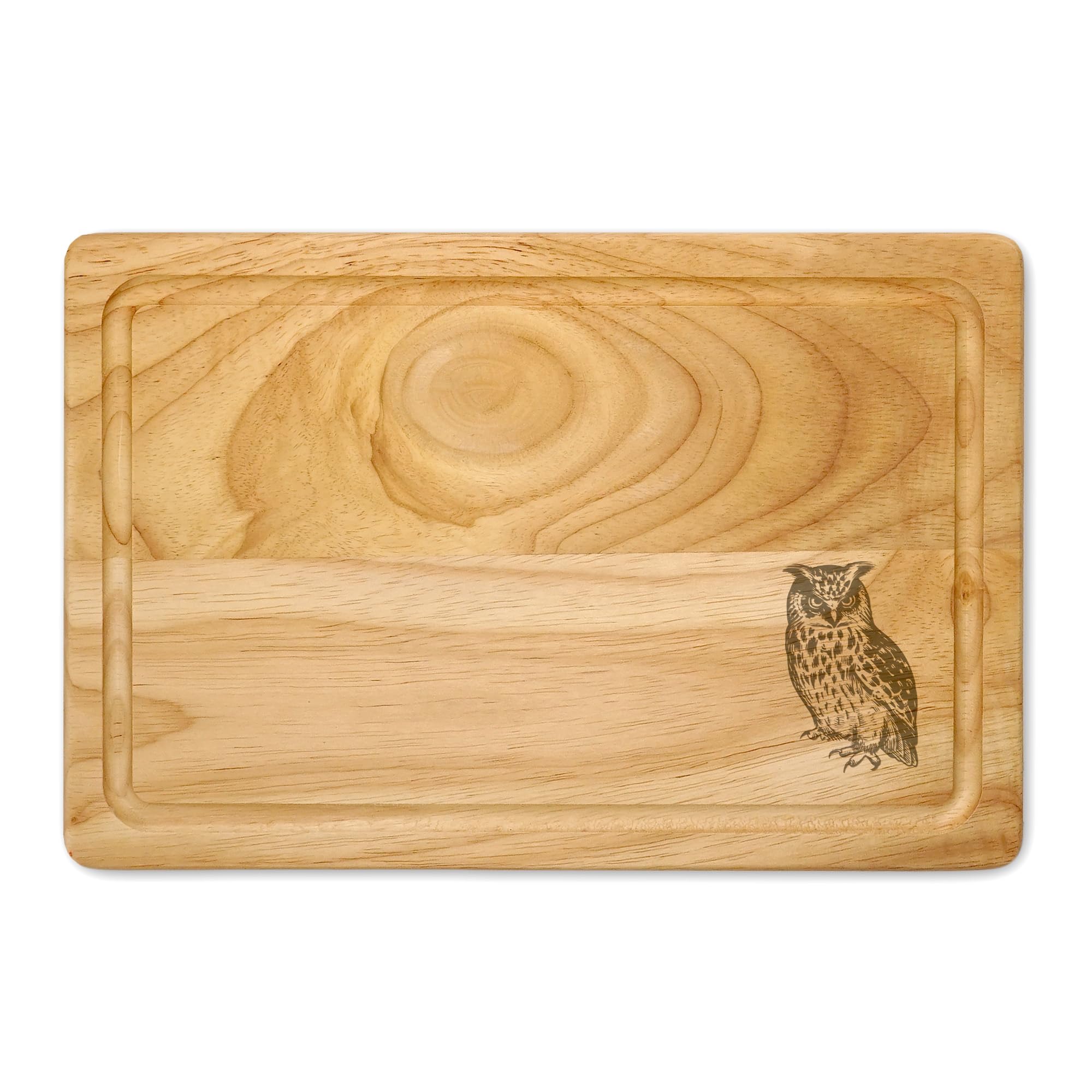 Owl Wooden Chopping Board Woodland Animals Cheese Board Serving Board Cutting Novelty Gift